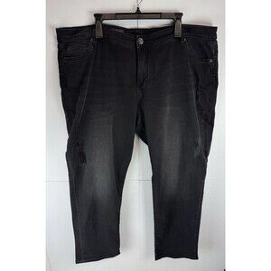 Kut From The Kloth Catherine Boyfriend Distressed Jeans Plus Size 22W